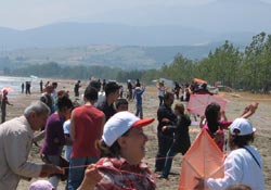 Gökyüzünde renk cümbüşü