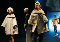 Geleceğin kumaşları tasarlandı