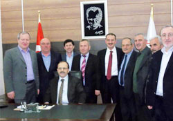 Başkanlardan iadei ziyaret