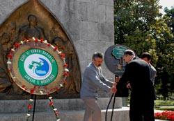 TEMA'dan Çevre Günü çelengi