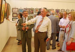 Gönül dünyalarını resimle anlattılar