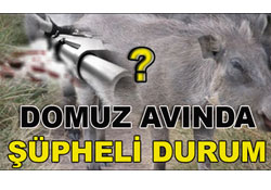 Ava giderken avlandı