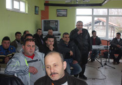 Motosikletçiler tiritte buluştu