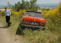 Çalıntı otomobil bulundu