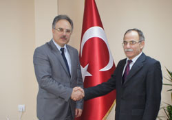 İki rektör buluştu