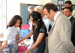 Dereler'de miniklerin bayramı