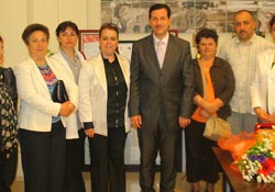 Tok'a teşekkür ziyareti