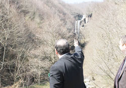Kaymakam Yıldız söyledi: Kabaceviz Şelalesi turizme kazandırılacak