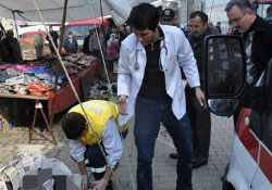 Pazarda İnfaz!