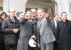 Bakan Günay,Bulvar AVM inşaatını inceledi