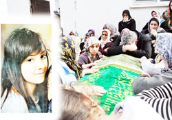 Sınava kurban gitti