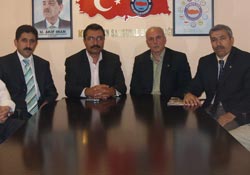 Kütük, Sever'i ziyaret etti