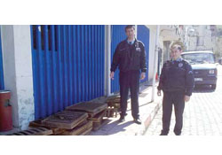 Kapak hırsızları yakalandı