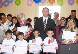 Dereköy'de sertifika töreni