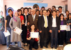 Hoşgörü'de sertifika töreni