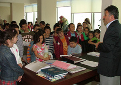 Öğrenciler Çakır'ı ziyaret etti