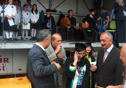 TSO İlköğretimden mezuniyet töreni