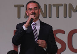 Başkana İstanbul'da sevgi seli