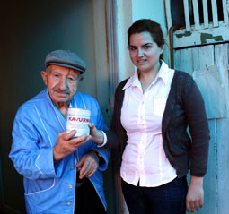 THK'dan kavurma yardımı