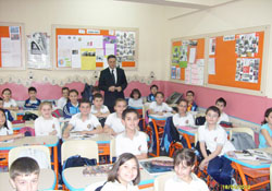 Minik yürekler ile tatlı söyleşi