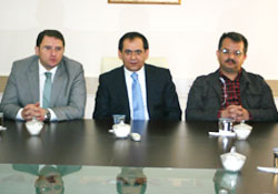 Çetinkayadan Hocaoğluna ziyaret