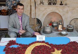 Kirazdan Türkiye haritası