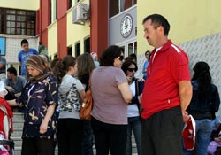 Samsun'da ÖSS manzaraları