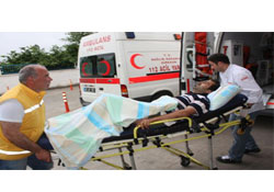 Giresunda trafik kazası: 4 yaralı