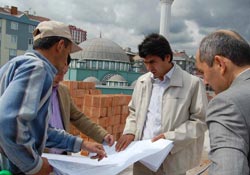 Canik'te inşaatlara sıkı takip