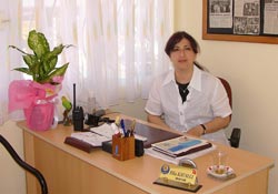 Bayan muhtara belediyeden büro jesti