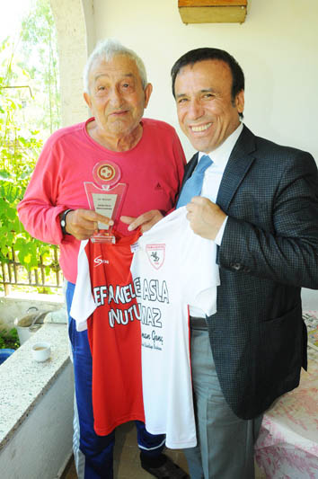 Başkandan vefa örneği