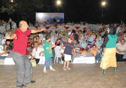 Canik'te 'dayanışma' yemeği