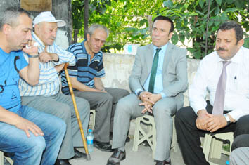 Genç, şehit ailesini yalnız bırakmadı