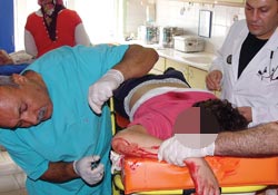 Misafirlikte bırtından bıçaklandı