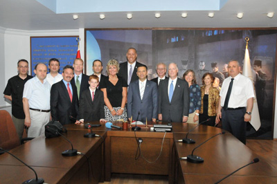 Oklahoma Eyalet Heyeti Samsunda