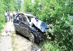 Ataköyde feci kaza: 2 ölü, 5 yaralı