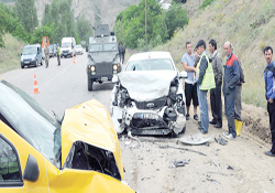 Gümüşhane ve Giresunda 2 kaza: 7 yaralı