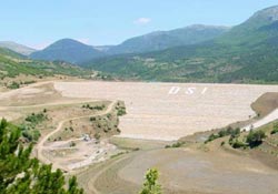 Derinöz Barajı yarılandı