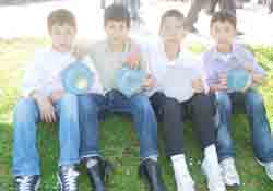 Minik cambazlardan darbuka şhow