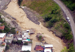 12 ölümlü facianın havadan görüntüleri!