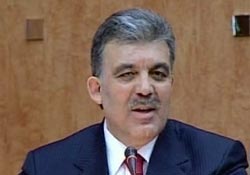 Gül'den anlamlı mesaj