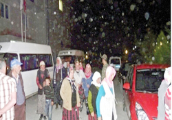 Köy karakola taşındı