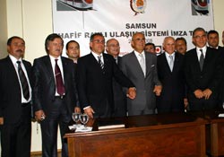 Raylı sistem imzalandı