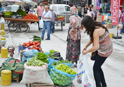 Çarşı pazarda ramazan bereketi