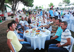 Burma personelini iftarda ağırladı