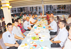 Zabıtalar iftarda buluştu