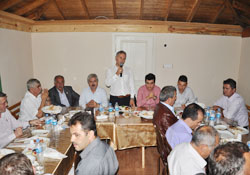 Protokol iftarda buluştu