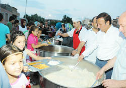 Canikli çocukların Ramazan keyfi