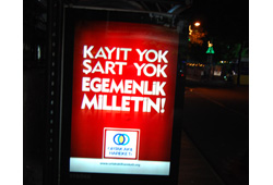 "Ortak Akıl" bilbordlarda