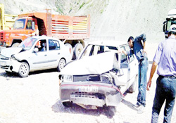 Artvinde kaza: 1 ölü, 6 yaralı